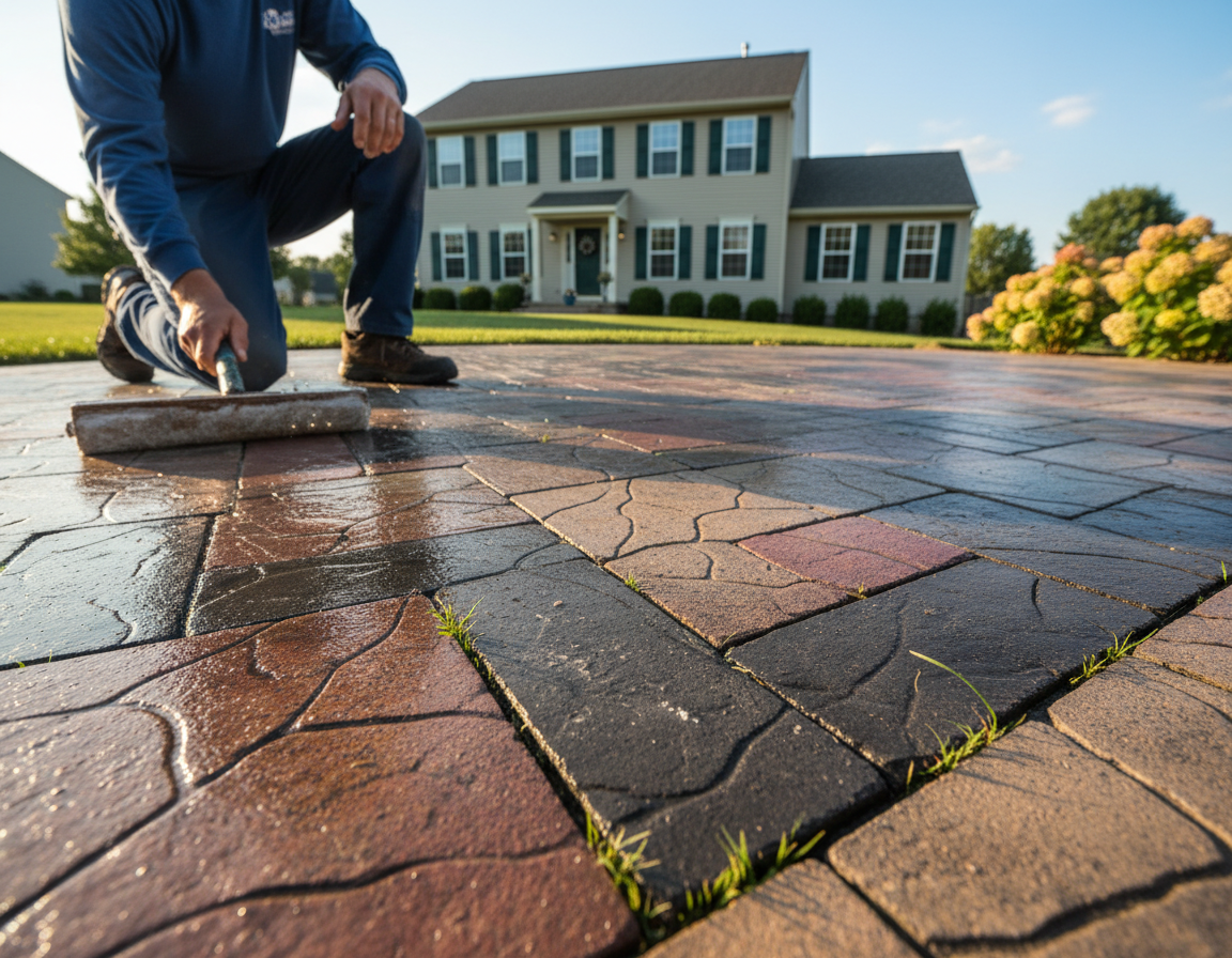 Lewis Center Patio Paver Sealing Services
